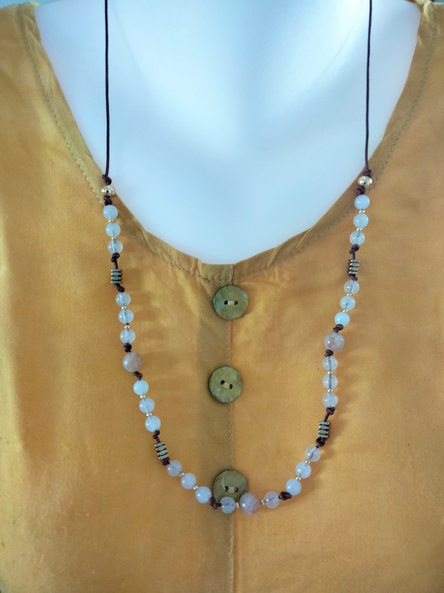 Perle de Soleil et Agate Blanche - "La Magie s'installe"